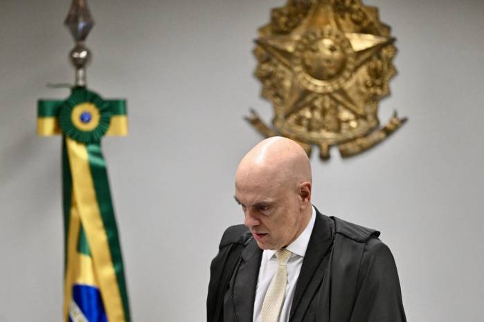 Juez Alexandre Moraes que lleva el caso de Jair Bolsonaro en Brasil.