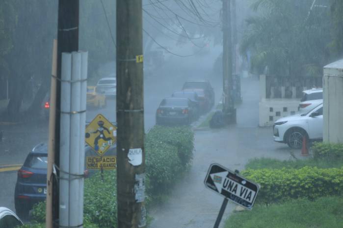 En los últimos días se han reportado fuertes lluvias en la ciudad capital.