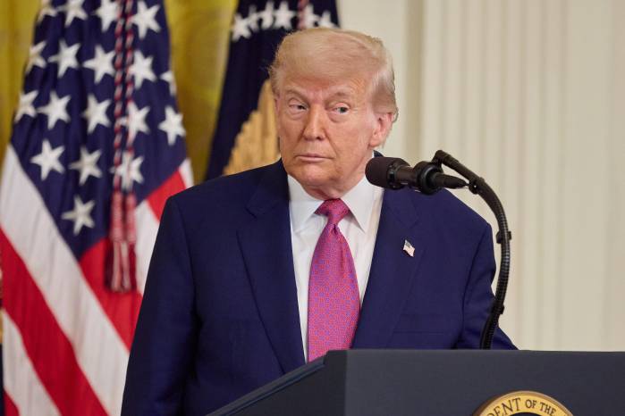 El presidente de EE.UU. Donald Trump.