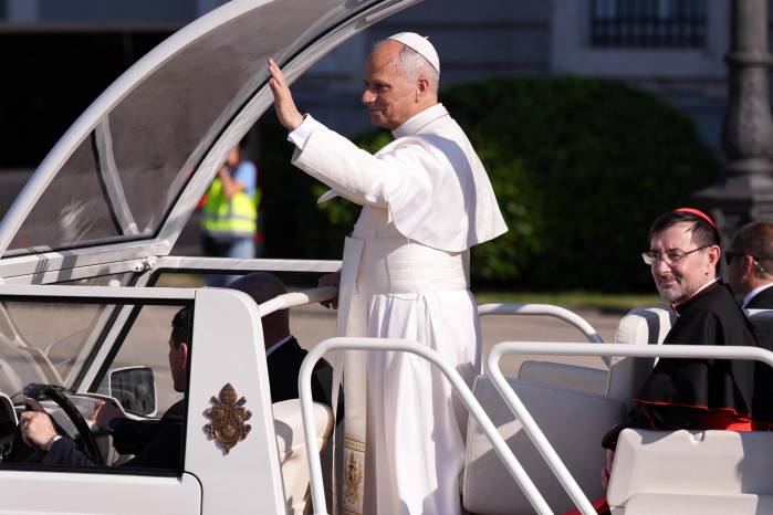El papa León XIV se encuentra de visita en España.