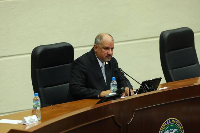 Jorge Herrera, presidente de la Asamblea Nacional.