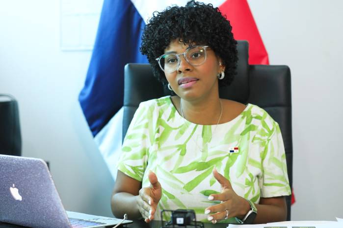 La diputada Walkiria Chandler, de la Coalición Vamos.