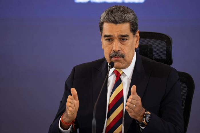 ‘Otra vez este año la Navidad arranca el 1 de octubre con alegría’, dijo Maduro.
