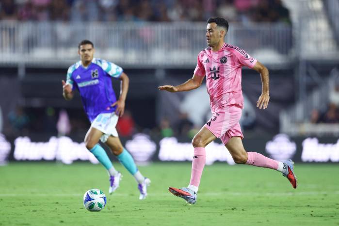 El mediocampista del Inter Miami, Sergio Busquets.