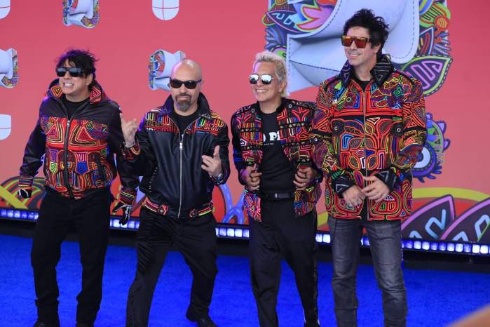 Los Rabanes en la Alfombra Azul de los Premios Juventud 2025.