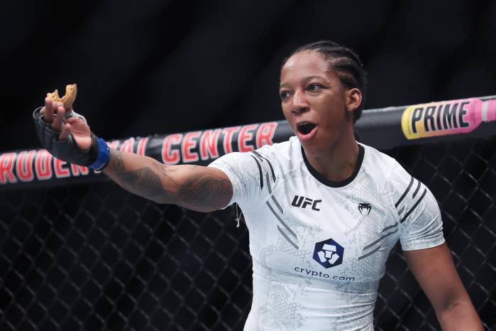 La peleadora panameña de la UFC, Joselyne Edwards.
