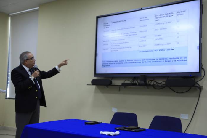 El secretario nacional de Energía, Juan Manuel Urriola.