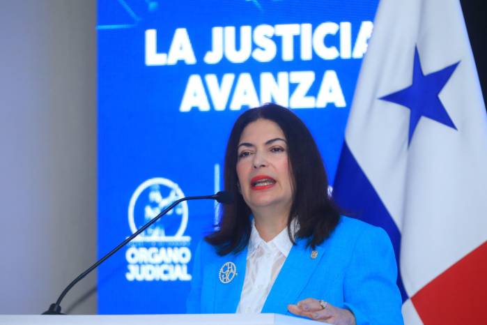 La rendición de cuentas se desarrolló en el Salón de Audiencias del Tribunal Superior de Liquidación de Causas Penales, en el Palacio de Justicia Gil Ponce.