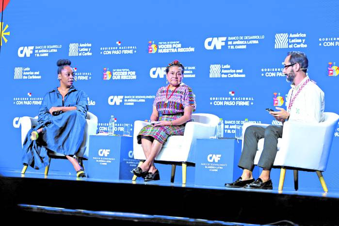 El panel “La cultura como tejido vital de América Latina y el Caribe” inauguró el festival cultural ‘Voces por nuestra región’ del CAF.