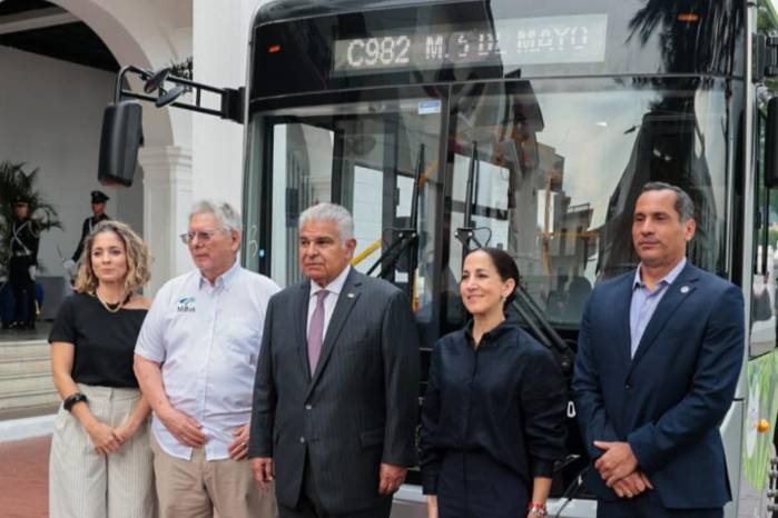 El presidente de la República, José Raúl Mulino, encabezó el inicio oficial de operaciones frente al Palacio de Las Garzas.