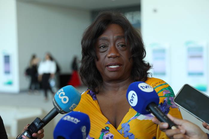 La ministra de Educación, Lucy Molinar.