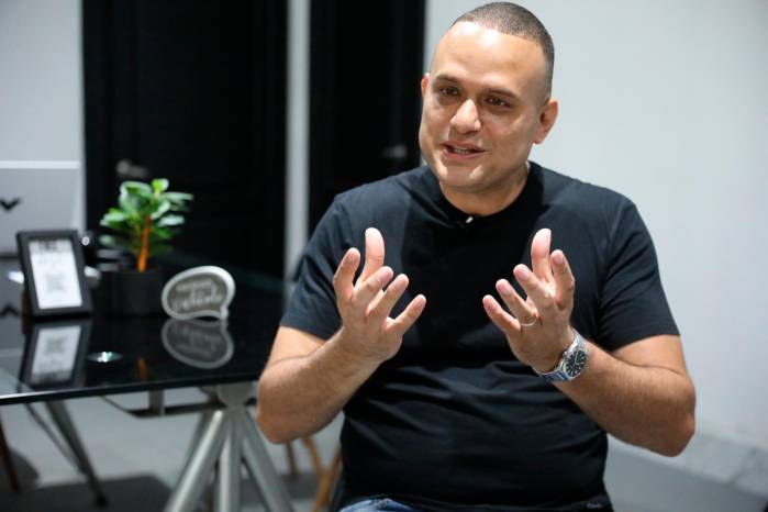 Aramis Cornejo, representante de la Asociación de Bares, Restaurantes y Discotecas (Arbyd).