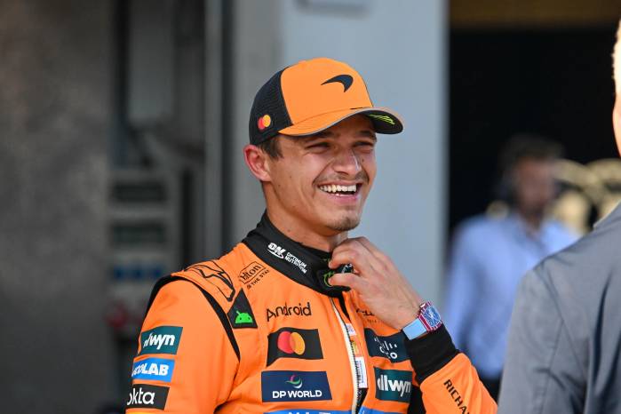 El piloto británico Lando Norris