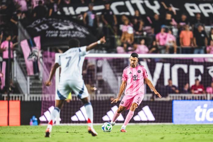 El jugador del Inter Miami, Sergio Busquets.