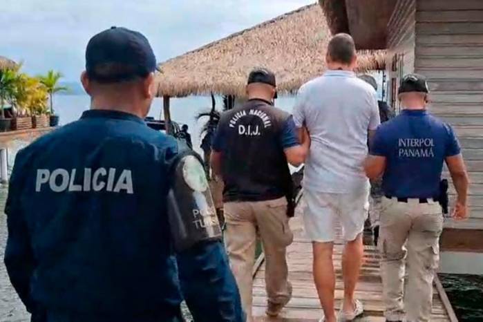 Interpol Panamá, junto con autoridades de Bocas del Toro, aprehendió en un hostal de Isla Solarte a un ciudadano alemán requerido con fines de extradición.