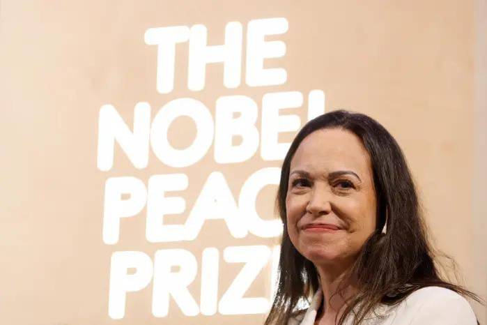 ’Voy a regresar a Venezuela cargada de energía’, dijo Machado a los periodistas en su conferencia de prensa.