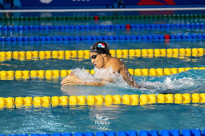 El atleta panameño, Bernhard Tyler Christianson.
