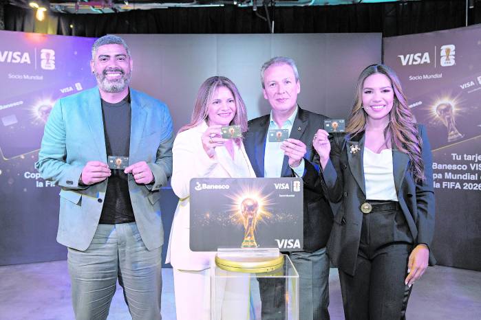 Visa y Banesco saltan a la cancha con la nueva tarjeta exclusiva de la Copa Mundial 2026