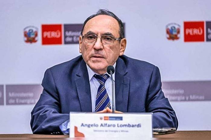 El ministro de Energía y Minas de Perú, Ángelo Alfaro Lombardi