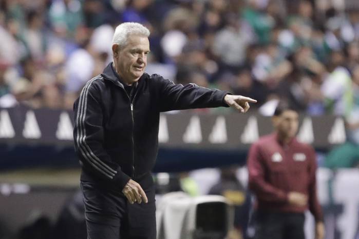 El seleccionador de México, Javier Aguirre.