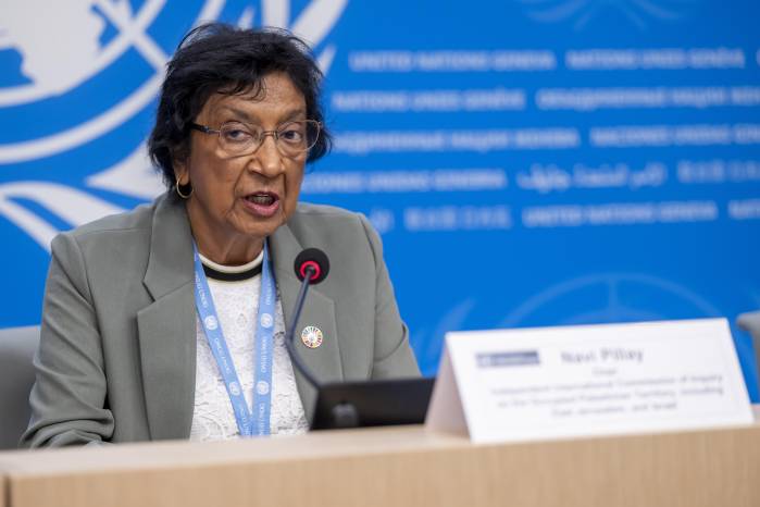 La jurista sudafricana Navanethem “Navi” Pillay fue galardonada con el Premio Nobel de la Paz.