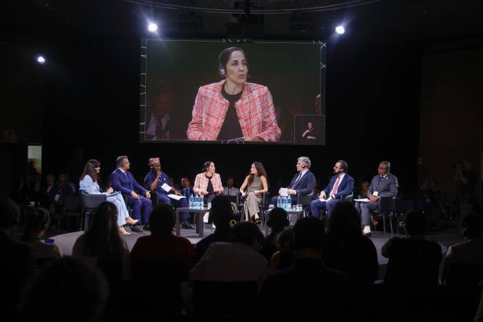 Herrera, que ha participado esta semana en Barcelona en la conferencia de la Unesco Mondiacult, durante la entrevista con EFE aseguró que ‘la cultura no es un lujo ni un accesorio, es un derecho humano’.