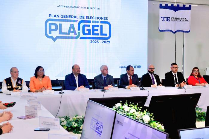 Inicio al acto preparatorio del Plan General de Elecciones (PLAGEL 2025–2029).