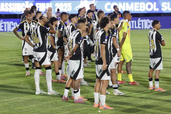 Jugadores del Atlético Mineiro.