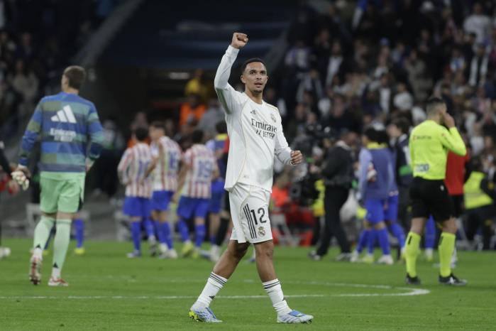 El lateral derecho del Real Madrid, Trent Alexander-Arnold.