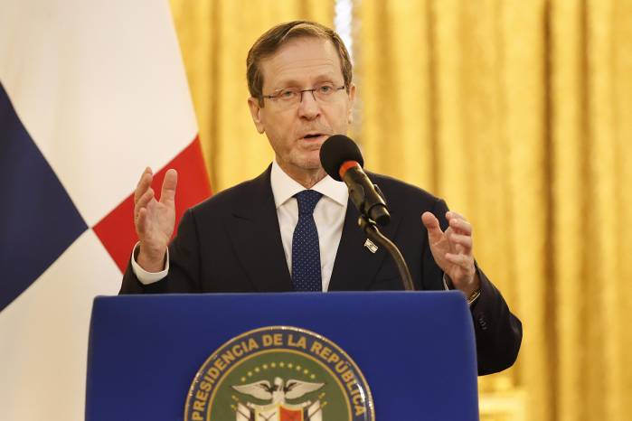 El presidente de Israel, Isaac Herzog.