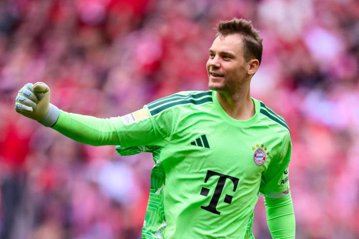 El portero de la selección de Alemania, Manuel Neuer.