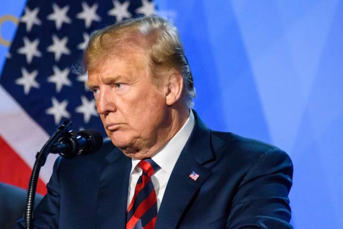 El presidente de Estados Unidos, Donald Trump