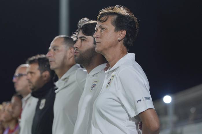 La técnica de la selección femenina ‘Toña’ Is valoró la capacidad de ajustarse.