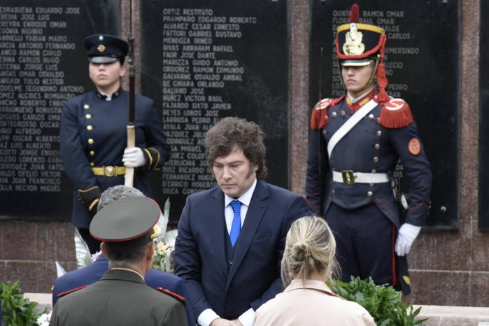 “El espionaje que ha trascendido es de una gravedad institucional pocas veces vista en la historia”, afirmó Milei.