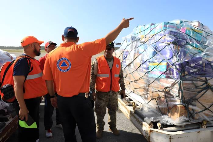 La ayuda humanitaria, antes de ser despachada hacia Venezuela.
