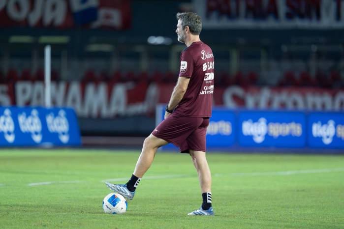Thomas Christiansen, director técnico de la selección de Panamá.