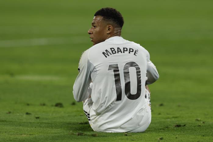 El delantero francés del Real Madrid, Kylian Mbappé en foto de archivo de Julio Muñoz