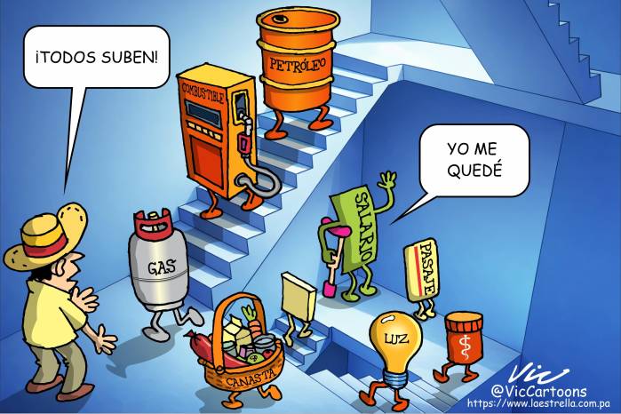 Víctor Ramos analiza la realidad con sus caricaturas.