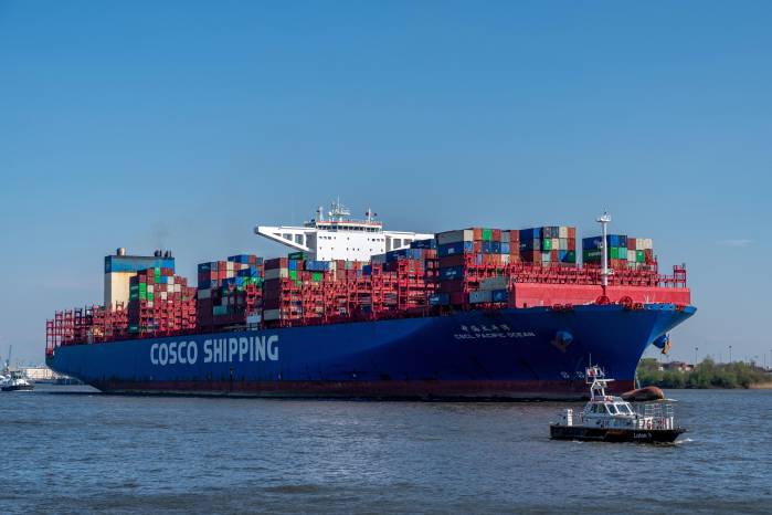 La naviera estatal china Cosco Shipping anunció el cese de sus servicios en el puerto de Balboa, el 10 de marzo.