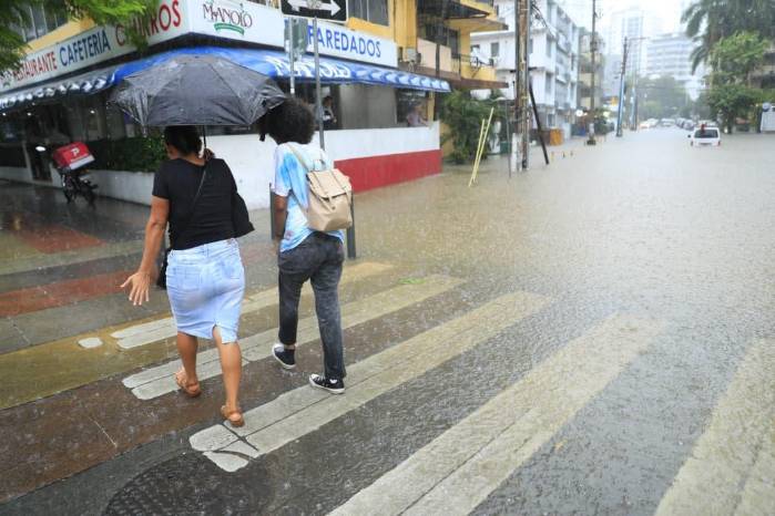 Inundaciones en Ciudad de Panamá.