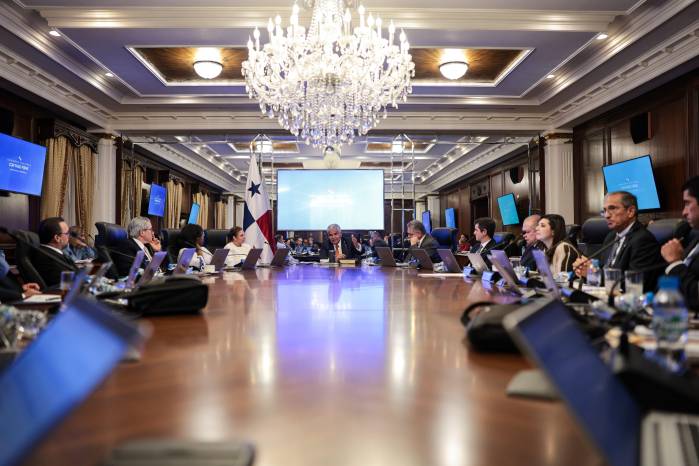 Imagen de archivo del Consejo de Gabinete.
