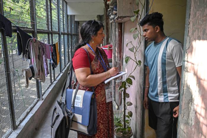 El censo de población en India, un desafío a la medida del país