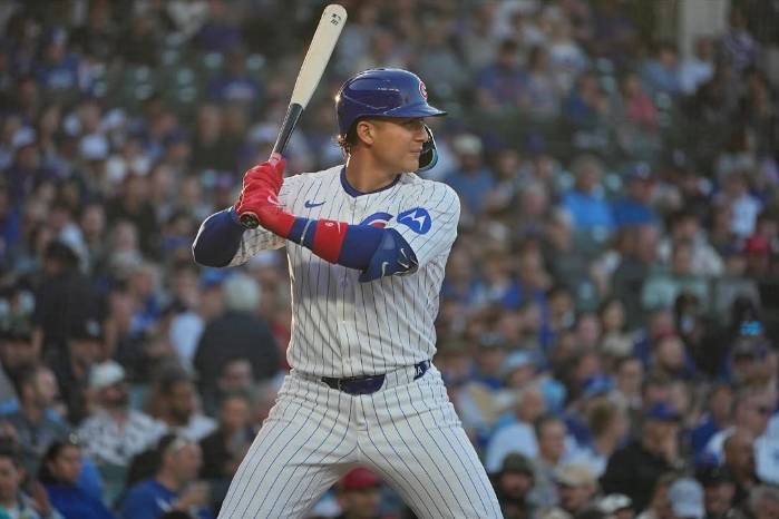 Miguel Amaya de los Cachorros de Chicago.