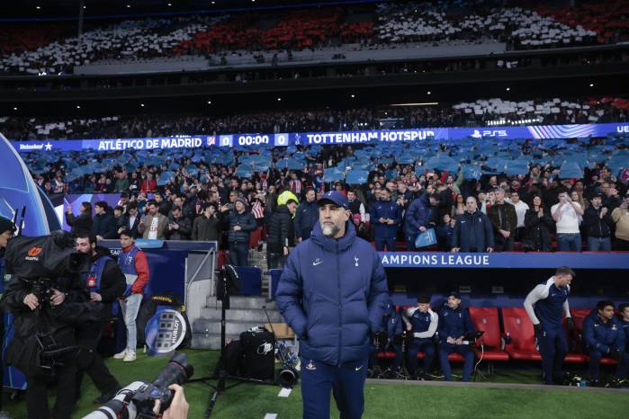 El entrenador croata del Tottenham, Igor Tudor.