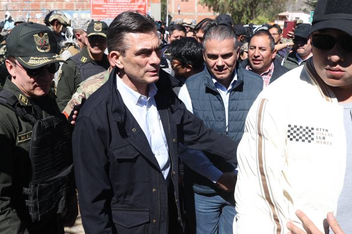 El presidente de Bolivia, Rodrigo Paz.