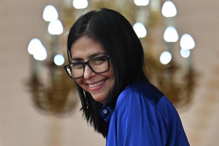 La presidenta encargada de Venezuela, Delcy Rodríguez