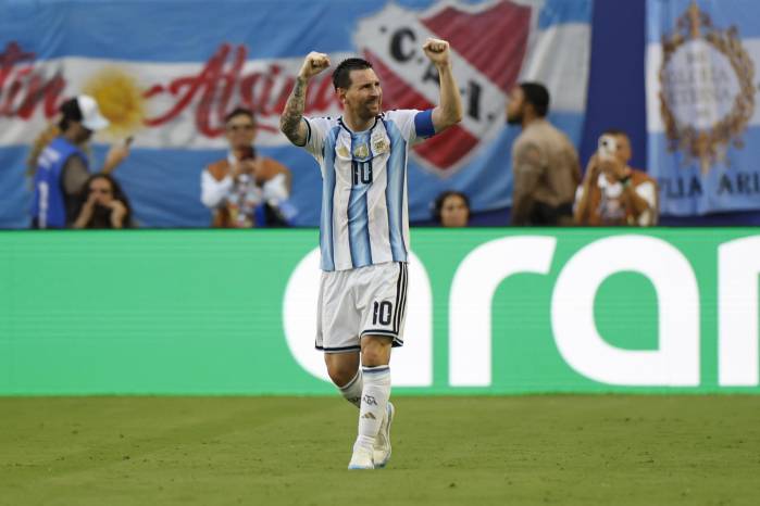El delantero argentino, Lionel Messi.