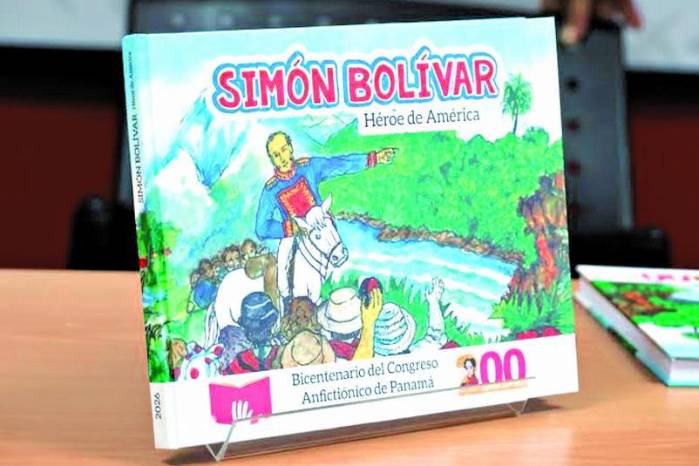 Portada del libro ‘Simón Bolívar, Héroe de América’.