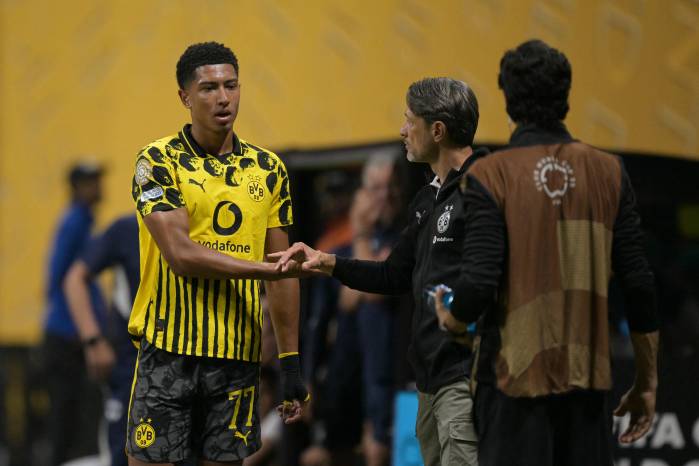 El jugador del Borussia Dortmund, Jobe Bellingham.