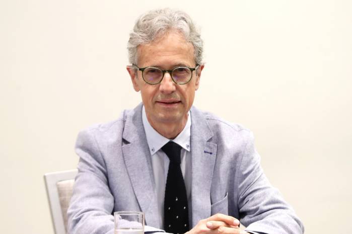 CIUDAD DE PANAMA 30-5-25 Francois Valeran, presidente de la junta directiva de transparencia internacional (TI). La Estrella de Panamá/Erick Maciscano